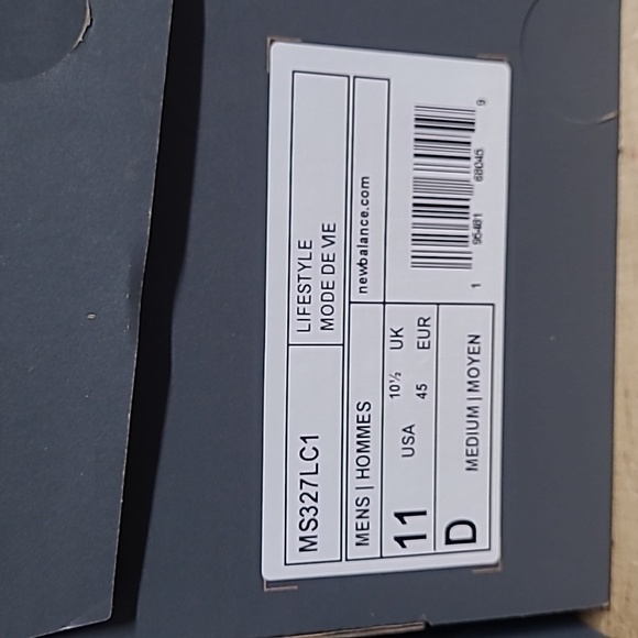 New Balance 327 Sky Columbia Blue White Mens Shoe Sneaker MS327LC1 - Picture 11 of 13